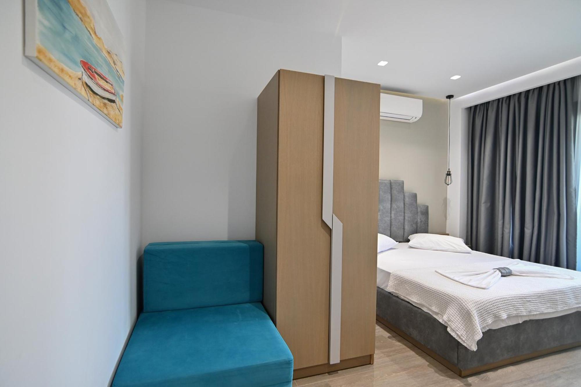 Amalia Rooms Sea View Vrasná エクステリア 写真