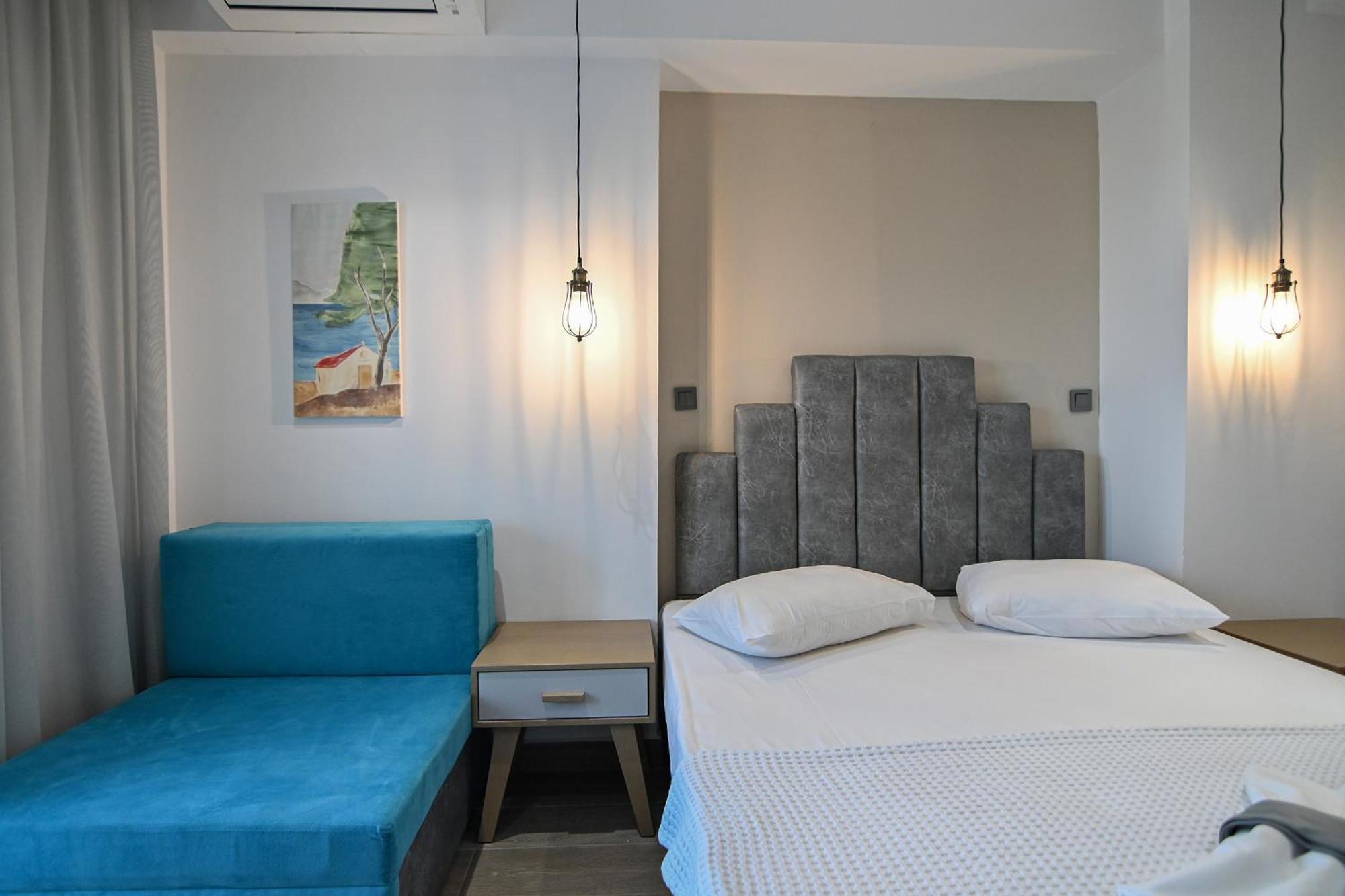 Amalia Rooms Sea View Vrasná エクステリア 写真