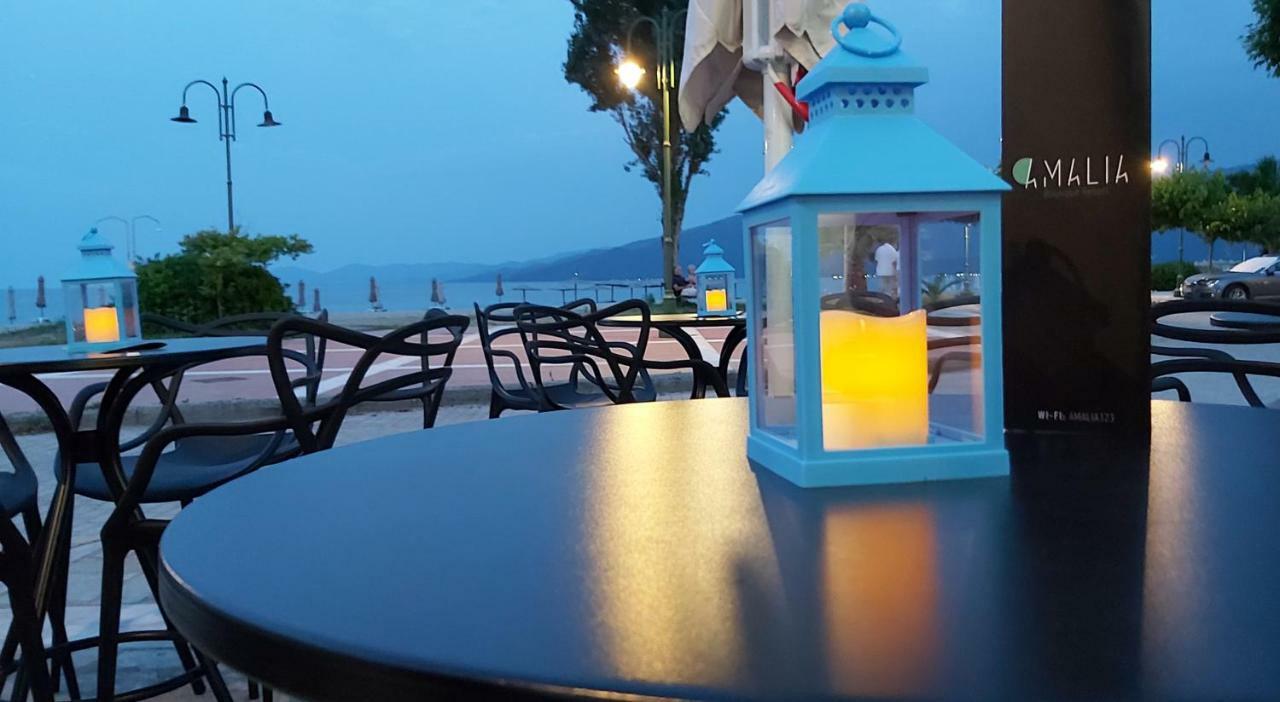 Amalia Rooms Sea View Vrasná エクステリア 写真